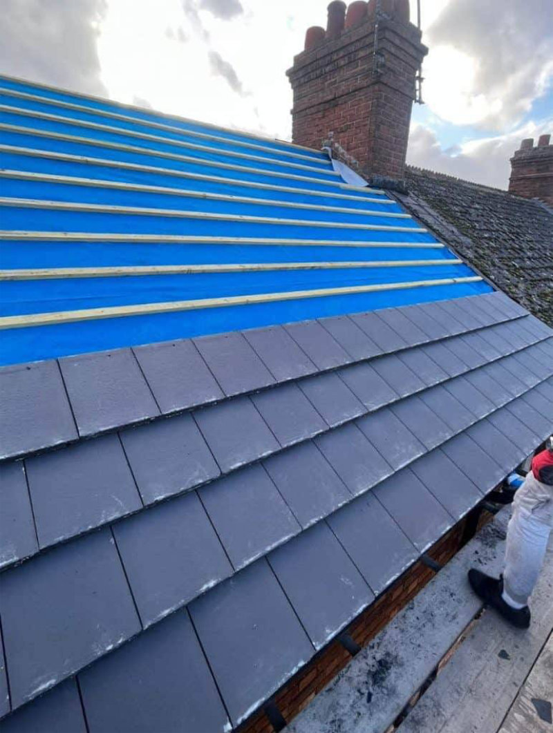 Slate & Tile Roofing Wolverhampton, West Midlands & Staffordshire